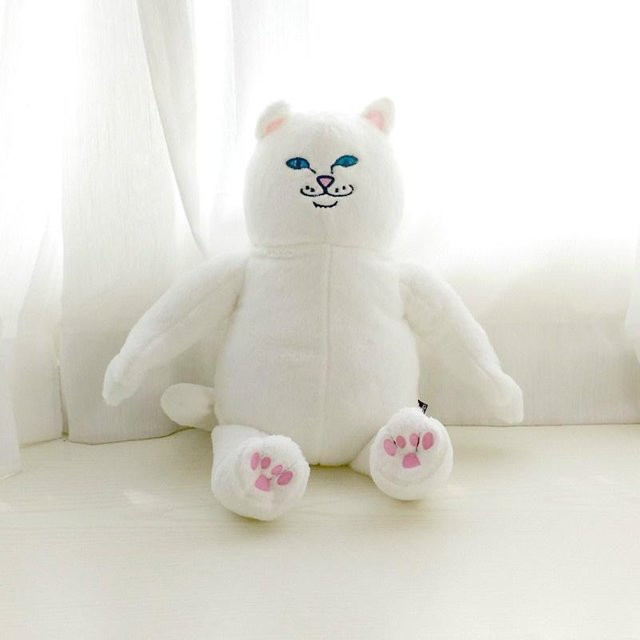 Yiran toy Kawaii Katze und Alien Plüschtier Puppe, 45cm, ab 14 Jahre - Bild 1