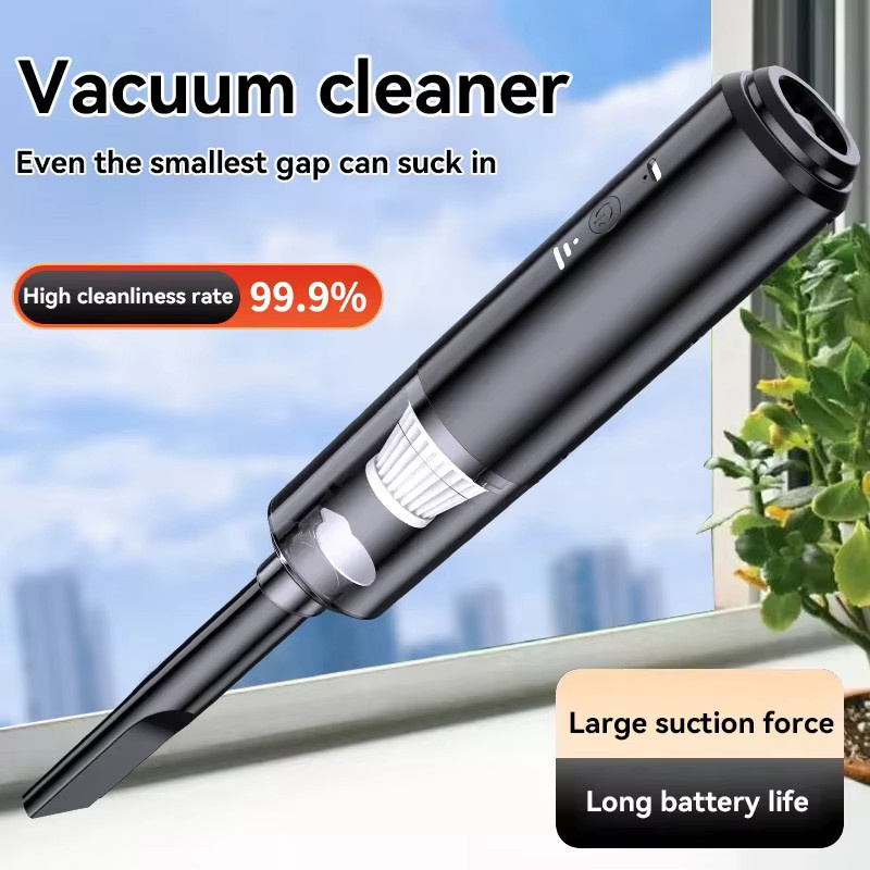 Xiaomi 4-in-1 Tragbarer Akku-Handstaubsauger und Mini-Gebläse für Auto und Haushalt in Schwarz oder Weiß - Bild 2