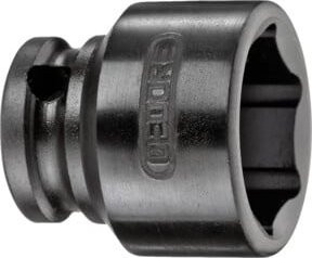 Gedore Kraftschraubereinsatz K 30 3/8 Zoll 6-kant 16 mm in Schwarz und Grau aus Stahl - Bild 1