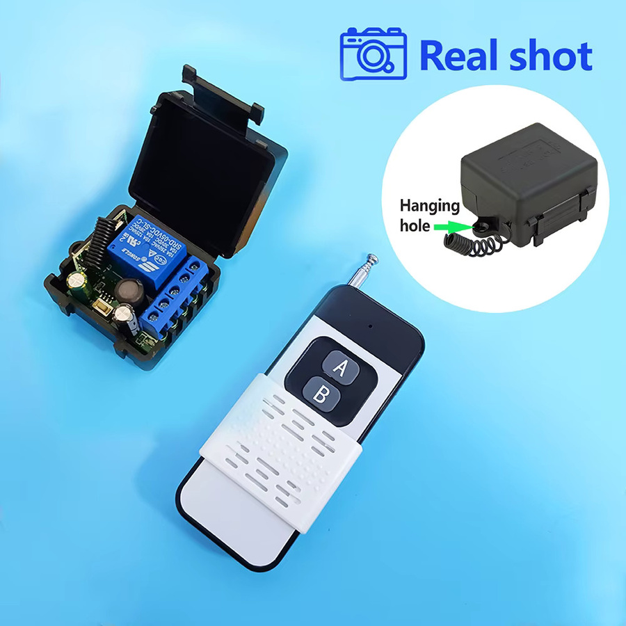 SLMPLEFUN RF 433 MHz Drahtlose Fernbedienung mit 500 m Reichweite, DC 5 V 12 V 24 V 30 V Relais Modul für elektromagnetische Schlösser, Lampen und LED - Bild 5