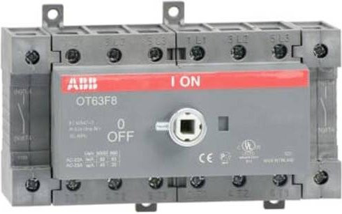 ABB OT80F8 Lasttrennschalter 8-polig in Grau - Bild 1