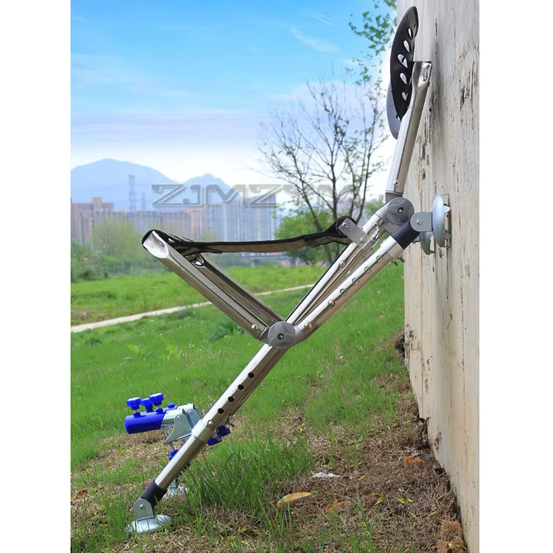 ZJMZYM All-Terrain Angelstuhl aus Textilene und Edelstahl, einstellbarer Klappstuhl für Outdoor und Strand mit einer Tragkraft von 150 kg - Bild 2