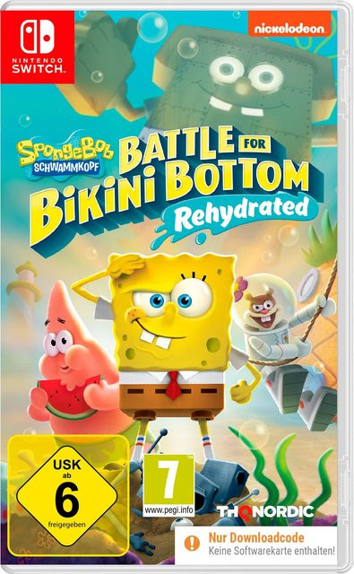 Spongebob SquarePants: Battle for Bikini Bottom - Rehydrated Nintendo Switch Adventure Spiel (USK 6) - Bild 1