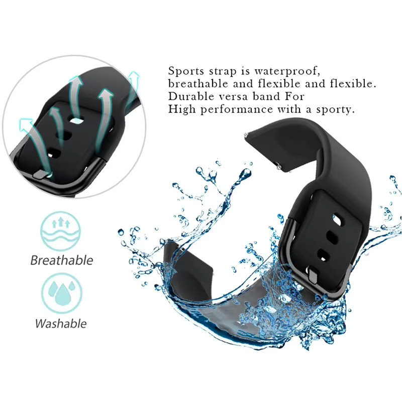Xiaomi Uhrenarmband, Silikon, Unisex - Bild 4