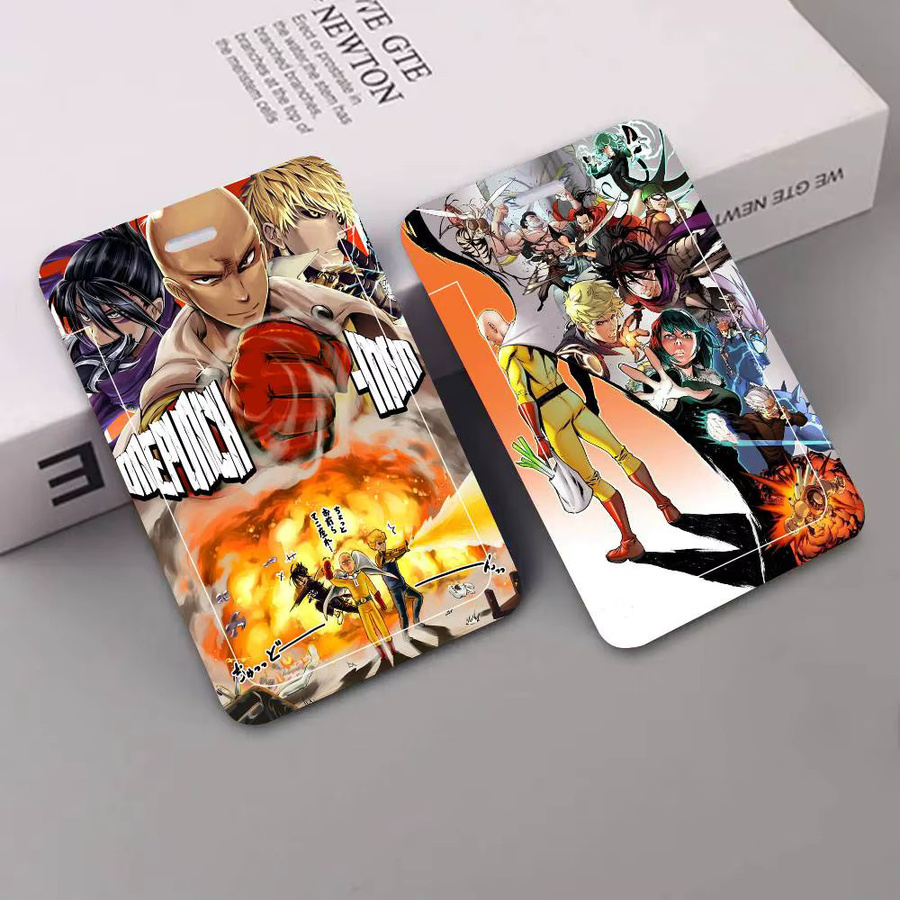 One Punch Man Saitama Anime Lanyard-Kartenhalter, Unisex - Bild 2