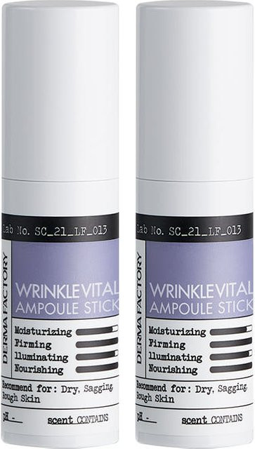 Derma Factory Falten Vital Ampullen-Stift, 2er-Pack, 10g, mit Kollagen - Bild 1
