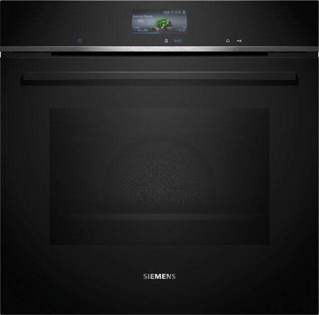 Siemens Einbaubackofen HB736G1B1 in Schwarz mit Heißluft, Grill und Rapid Preheat - Bild 1