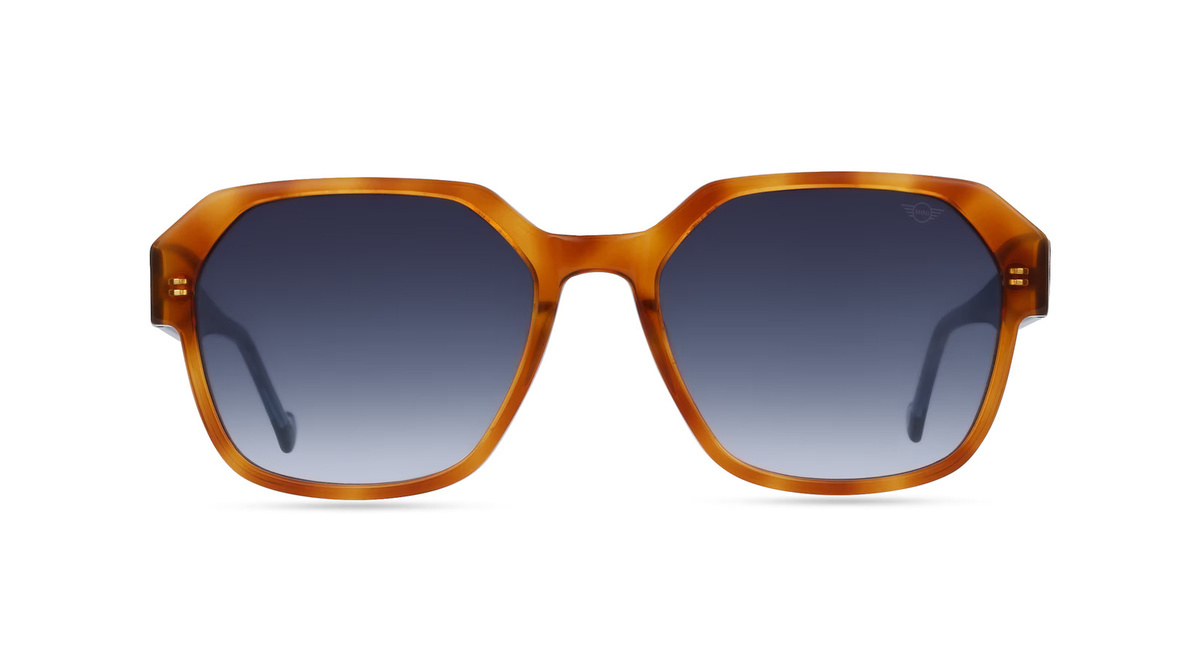 MINI EYEWEAR 746011 Sonnenbrille, Vollrand, quadratisch, Kunststoff, Unisex, braun - Bild 1