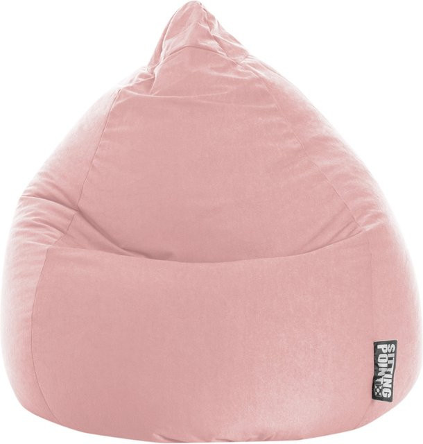 Sitting Point Sitzsack Easy XL BeanBag in Pink mit abnehmbarem Bezug und Füllöffnung - Bild 1
