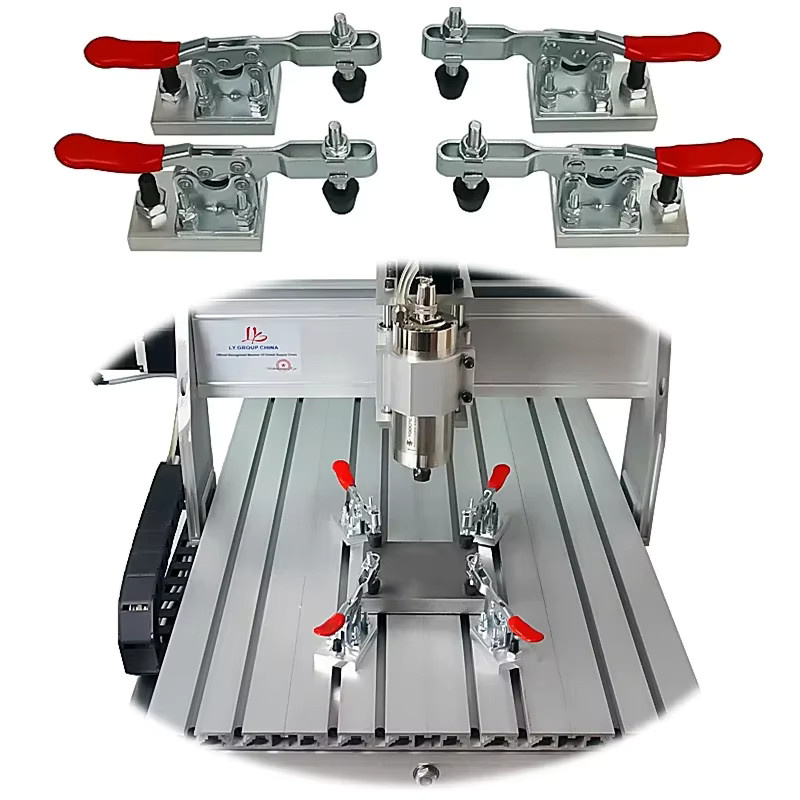 4-Achsen-CNC-Fräser 8060 mit 1500 W und USB-Anschluss, DIY Holzfräsmaschine für PCB, PVC und Acryl, Metallschnitzgravierer in Silber - Bild 4