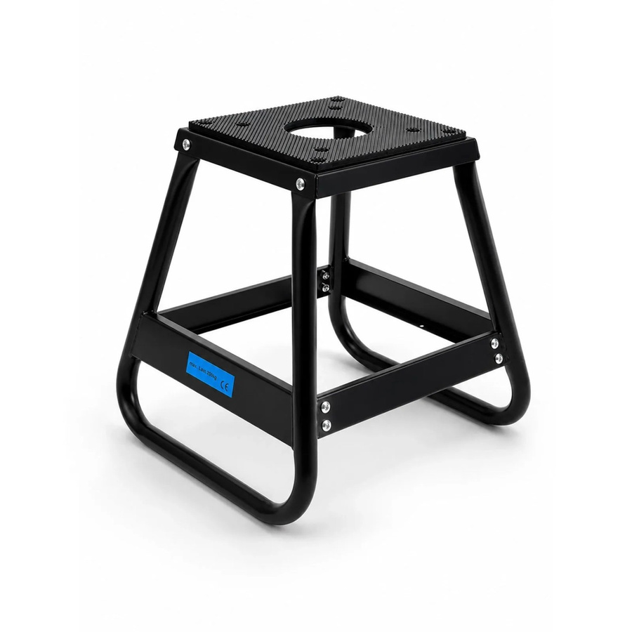 TRUTZHOLM Dirtbike Montagehocker Schwarz Pulverbeschichtet mit 200 kg Tragkraft, Höhe: 40 cm - Bild 2