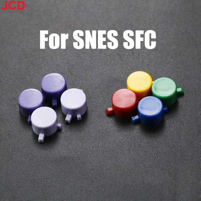 JCD Ersatz-Tasten Set für SFC SNES Super NES Controller in Multicolour - Bild 1