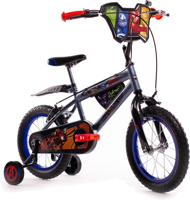HUFFY Kinderfahrrad 14 Zoll, grau/schwarz - Bild 1