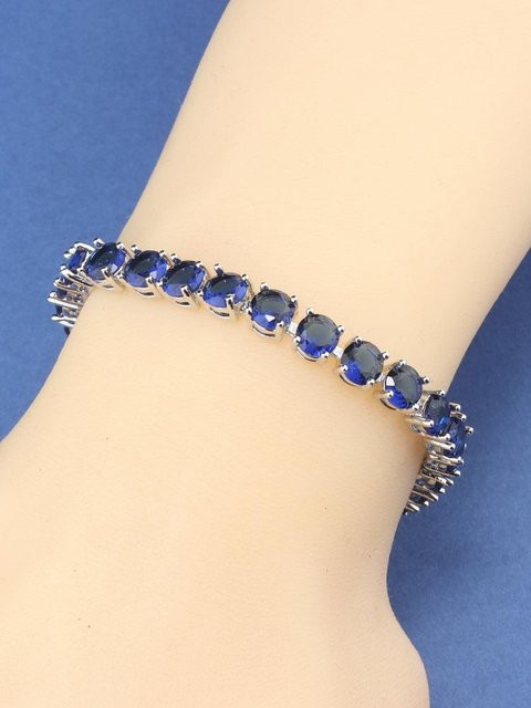 anny&Della Armband, bunte Zirkon, grau, Damen - Bild 1