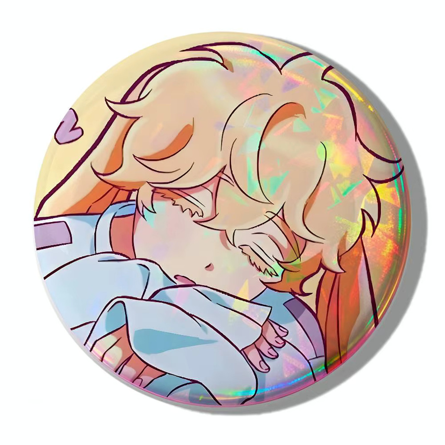 A-Alien Stage Luka Button Pins, Runde Brosche, Unisex - Bild 2