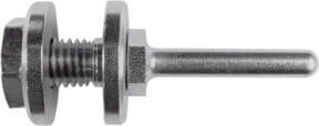 TYROLIT Spanndorn für Kleintrennscheiben in Silber, passend für Bohrungs-Ø: 6 mm - Bild 1