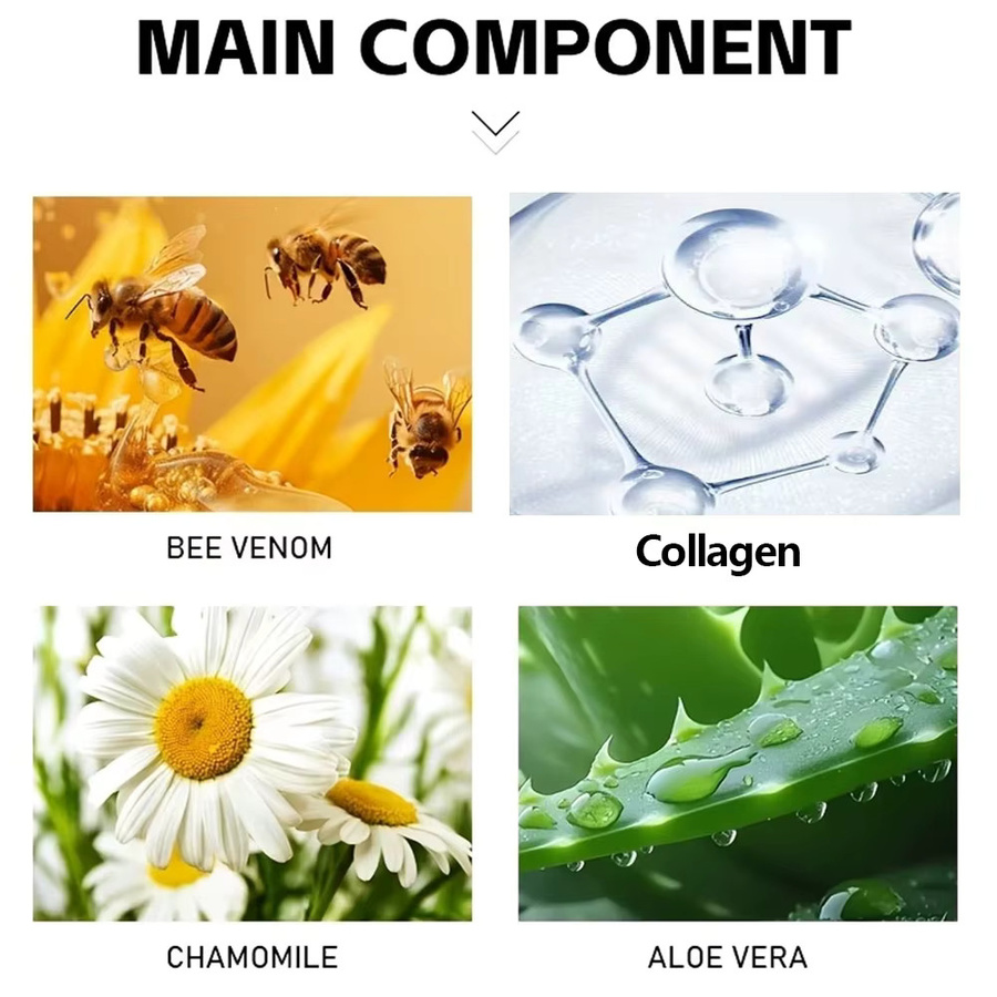 Aihuf Bienengift-Augencreme, 15 ml, für trockene Haut - Bild 3