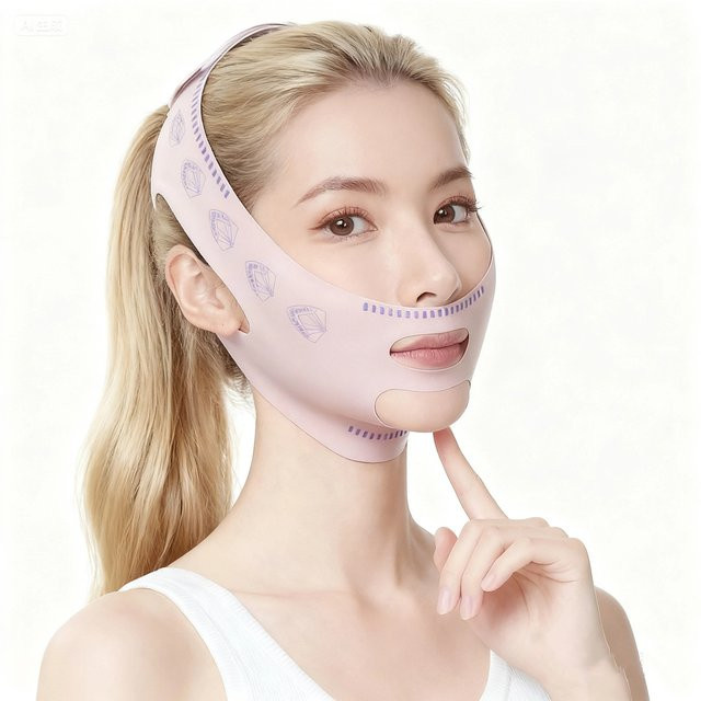 Quedonc V-Linie Gesicht Maske, Unisex - Bild 1