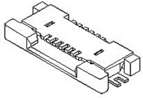 Molex FFC/FPC-Anschluss 54550-0433 Tape on Full reel - Bild 1