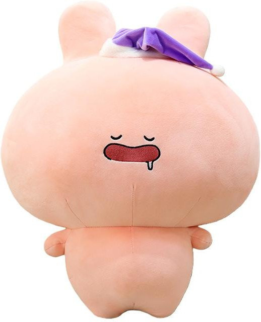 Yiran toy Kawaii Asamimi Plüschpuppe, Rosa Hase, Plüsch / Textil - Bild 1