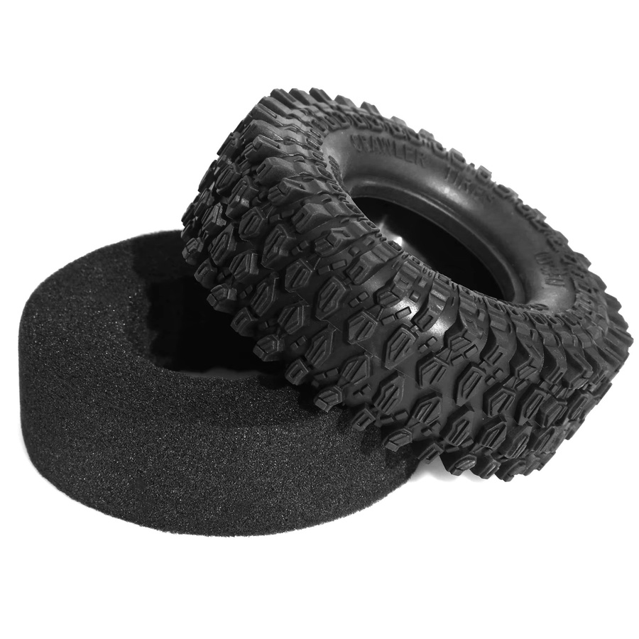 RS 1,9 Raupenreifen AT-Reifen, 4-teiliges Set, Schwarz - Bild 3