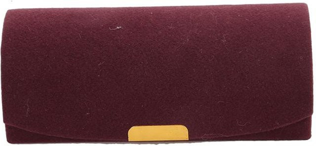 XYNN Schmuckaufbewahrungsbox, Wildlederoberfläche, Himbeere, Unisex - Bild 1