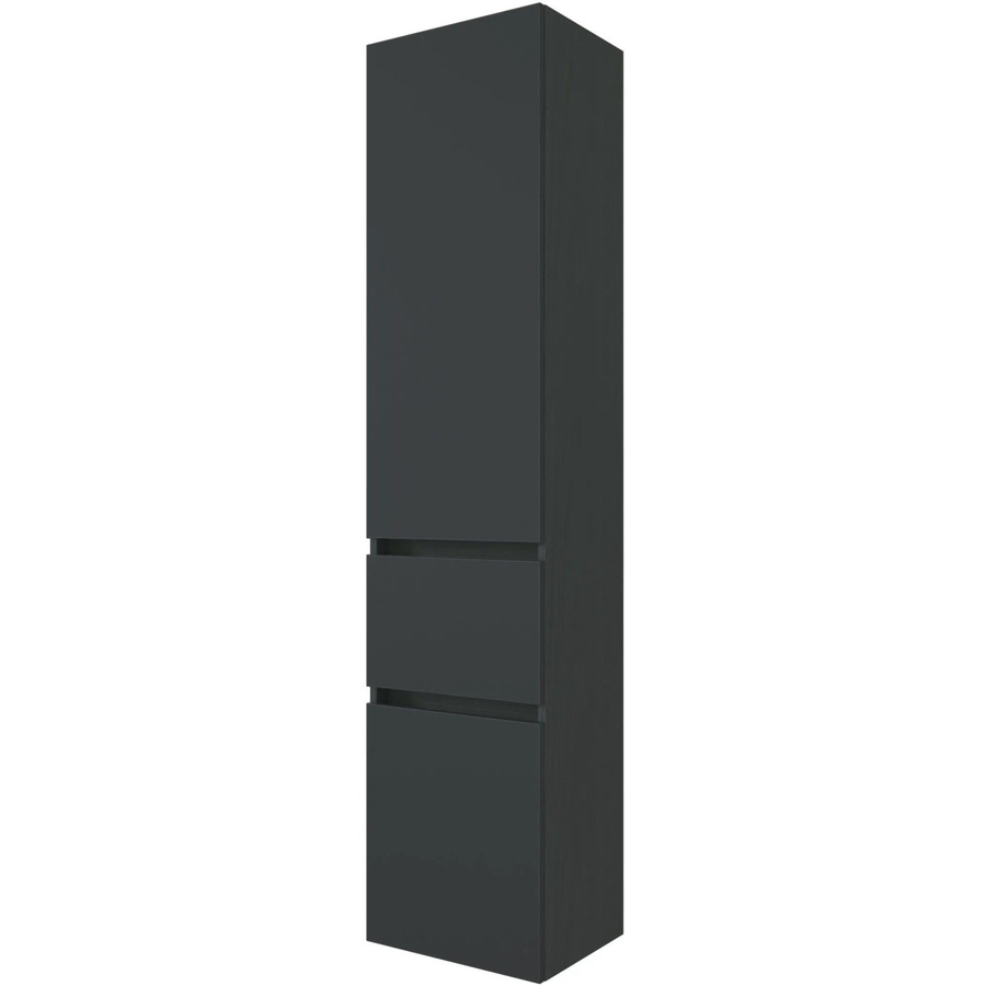 Held Möbel Hochschrank Ferrara matt Grau-Graphitgrau B: 40 cm, H: 180 cm, T: 35 cm - Bild 2