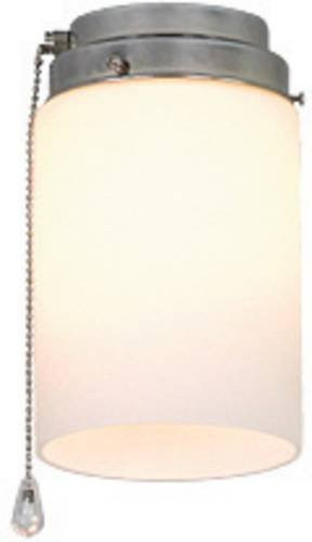 CasaFan Deckenventilator-Leuchte mit Opalglas in Weiß und Chrom, Durchmesser: 60 cm - Bild 1
