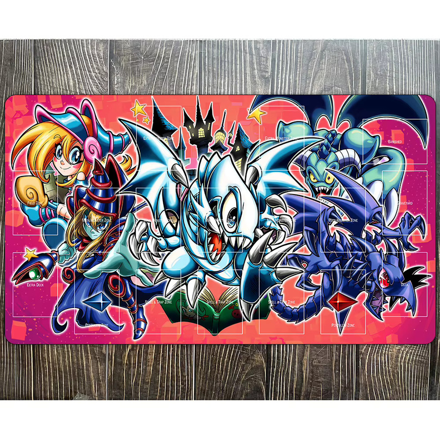 EVANOVM Yu-Gi-Oh Dark Magician Playmat, Fantasy, Bunt / Mehrfarbig - Bild 2