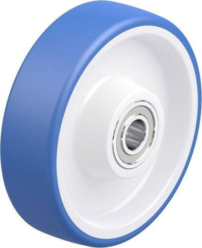 Blickle POTHS 160/20K Rad in Blau und Weiß mit Kunststoff, Durchmesser: 160 mm, Tragfähigkeit: 400 kg - Bild 1