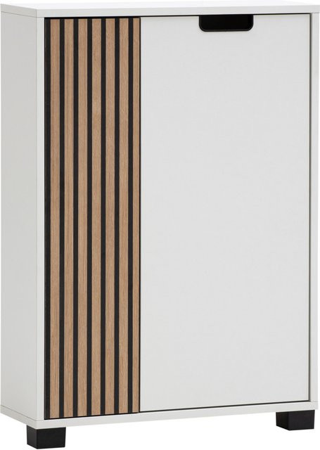 Schildmeyer Unterschrank Ryker Weiß Matt B/H/T: 59,8 x 85,2 x 19,55 cm - Bild 1