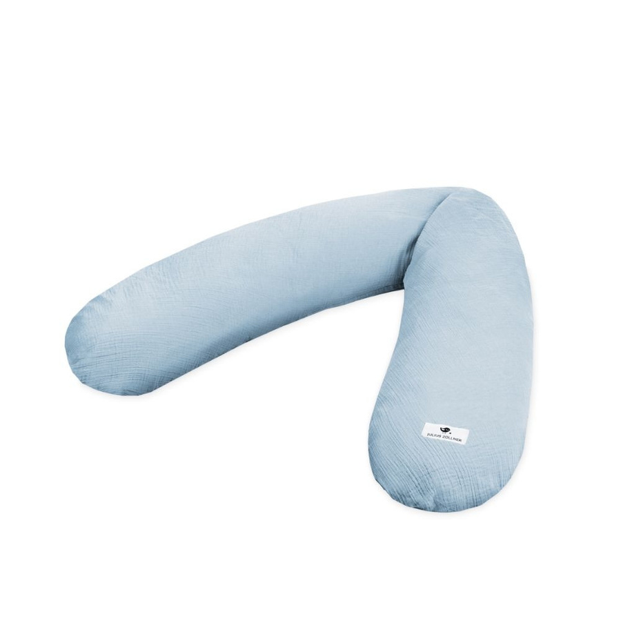 Zöllner Stillkissen aus Musselin in Denim Blue, Länge: 190 cm - Bild 1