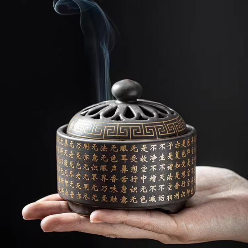 Antikes Cloisonné-Räuchergefäß aus Keramik von Yiran Furniture für deine Inneneinrichtung - Bild 3