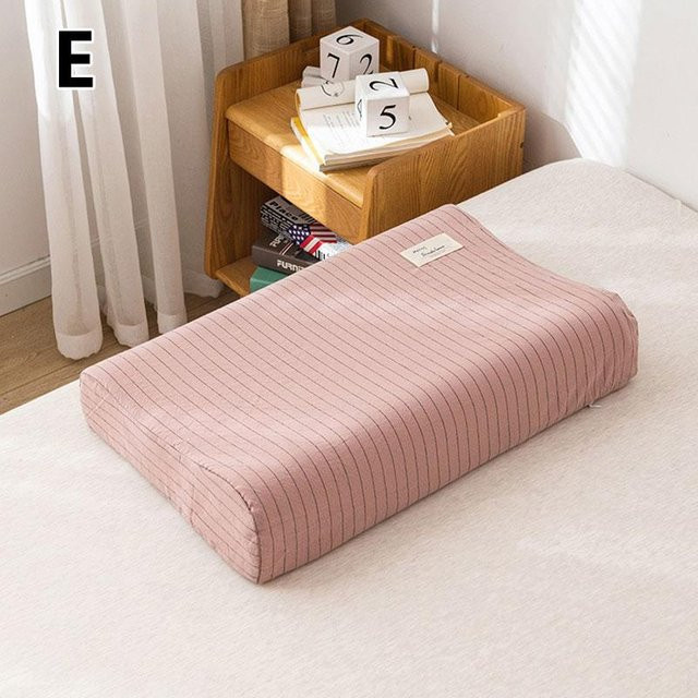 JMG Clothing Kissenbezug mit Streifenmuster in Pink, Material: Baumwolle und Polyester, B/H: 40 x 60 cm - Bild 1