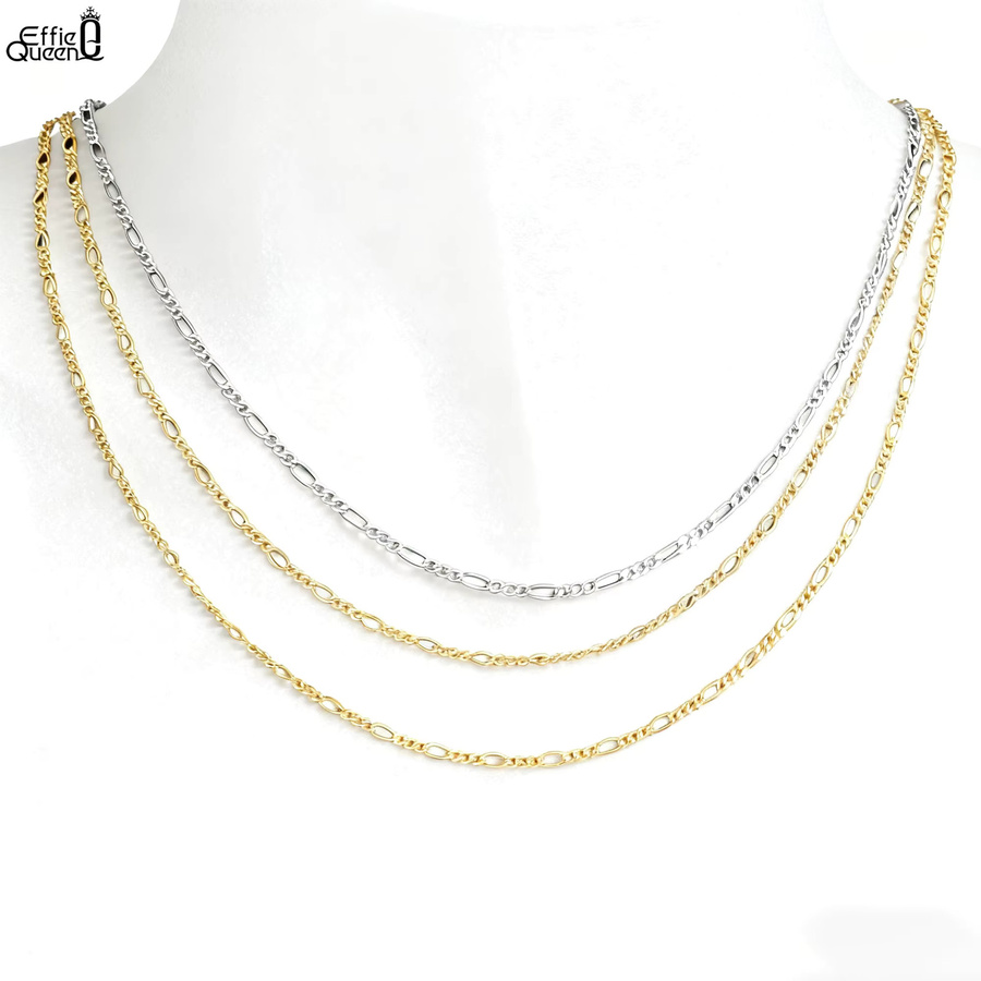 Effie Queen Figaro-Gliederkette, 925 Silber, Damen - Bild 1
