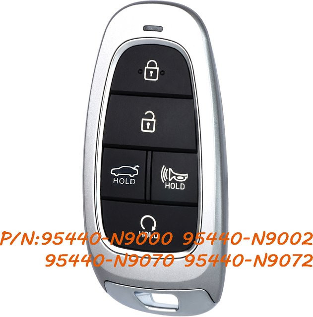 Keyecu Auto Fernbedienung und Schlüsselanhänger für Hyundai Tucson 2021 bis 2024, TQ8-FOB-4F27, 433 MHz, Ersatzschlüssel 95440-N9072 95440-N9070 95440-N9000 95440-N9002 - Bild 1
