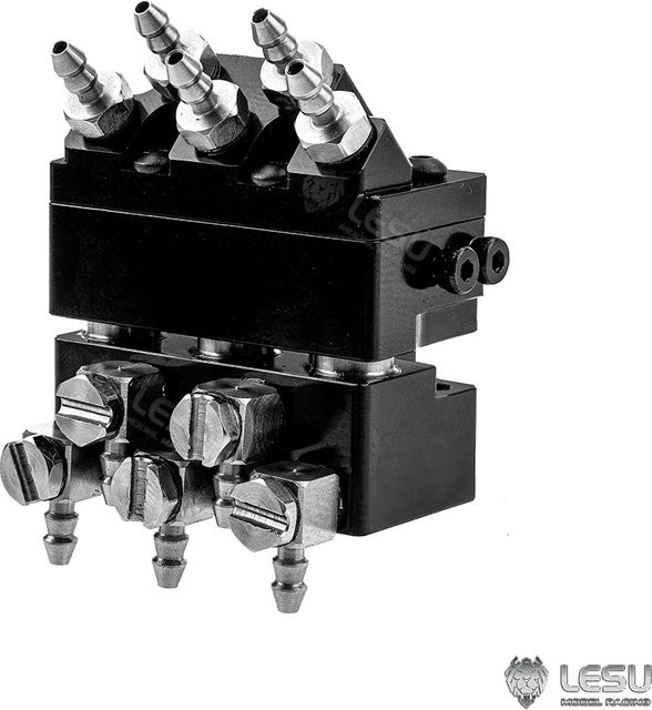 LESU Abbruchmaschine, Fahrzeuge, Metall, Schwarz - Bild 1