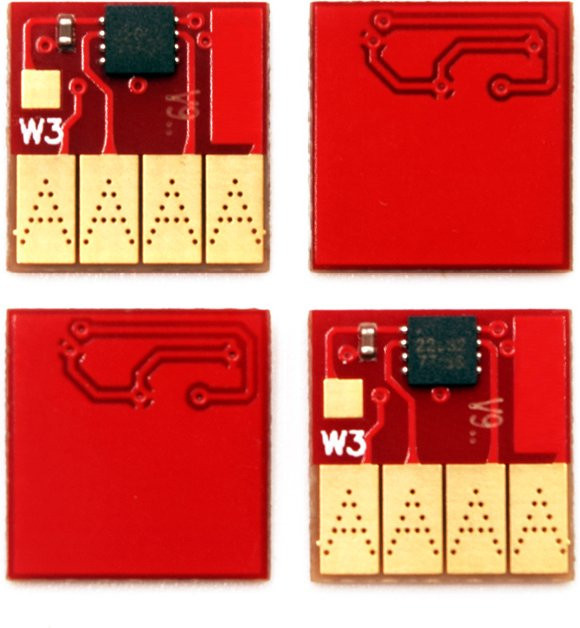 HP Permanent ARC Auto Reset Chips für HP 932 und 933 Tintenpatronen kompatibel mit HP Deskjet 6100 6600 6700 7110 7610 7612 7510 Druckern - Bild 1