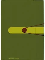 Herlitz Fächermappe easy orga to go green A4 Kunststoff Weiß Grün - Bild 1