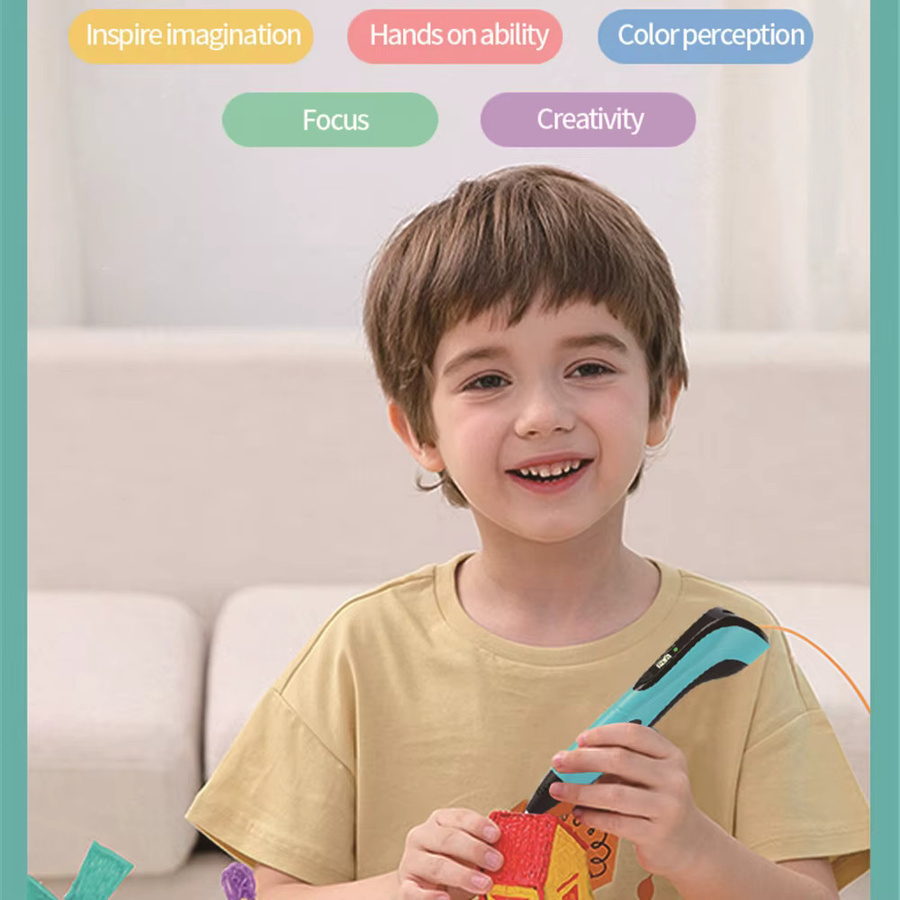 JuniorCare 3D Stift, PLA Filamente, Bunt / Mehrfarbig, Zubehör - Bild 2
