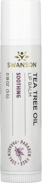 Swanson Teebaumöl Lippenbalsam, 5 g, Unisex - Bild 1