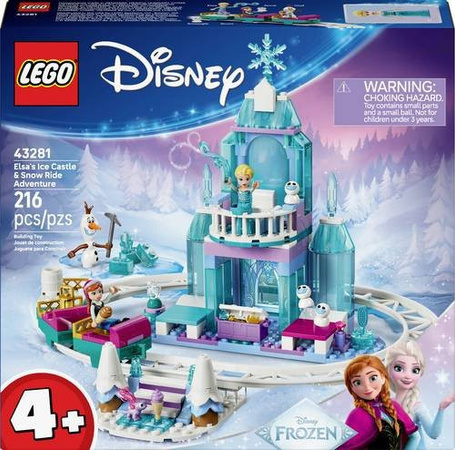 LEGO Disney Princess Elsas Schlittenfahrt um den Eispalast ab 4 Jahren