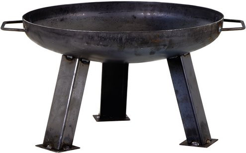 Siena Garden Feuerschale XXL aus Stahlblech in Anthrazit Grau, Höhe: 37 cm, Durchmesser: 55 cm - Bild 2