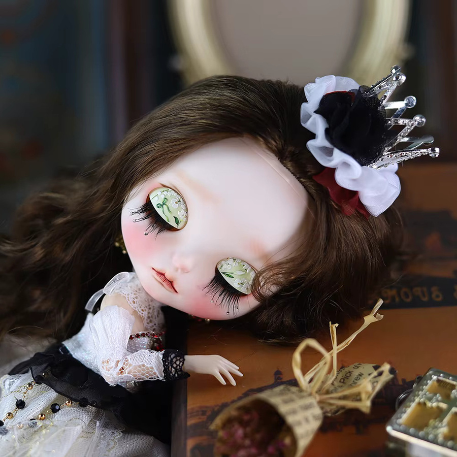 ICY DBS Blyth 1/6 Puppe, handbemaltes Set, Morning Dew Tears Frosted Face, bunt/mehrfarbig - Bild 2