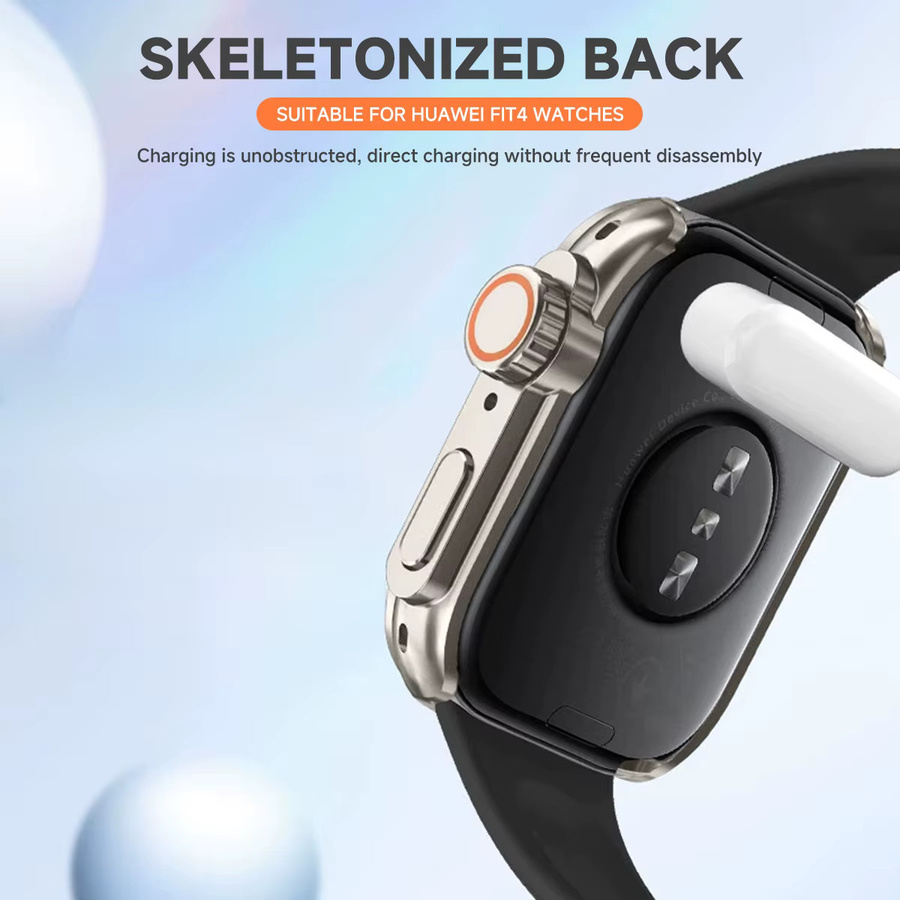 CHIICSMART Armband + Gehäuse für Huawei Watch Fit 5/5Pro, Silikon, Unisex - Bild 4