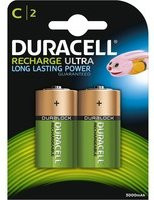 Duracell NiMH Akku HR14 im 2er-Pack, Multicolor - Bild 1