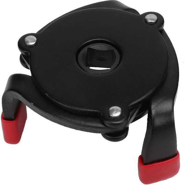 Shoemst Ölfilterschlüssel 3-Backen verstellbar Schwarz 53-108 mm - Bild 1