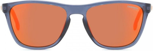 Carrera Pjp Uw Sonnenbrille, Unisex, Vollrand, Square, Transparent Blue, Orange, Kunststoff - Bild 1