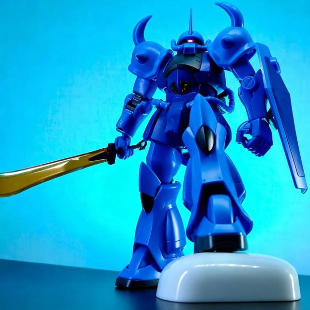 Bandai HGUC 196 MS-07B Gouf Gunpla Revive Ver, Bausatz, 1/144, Actionfigur - Bild 1