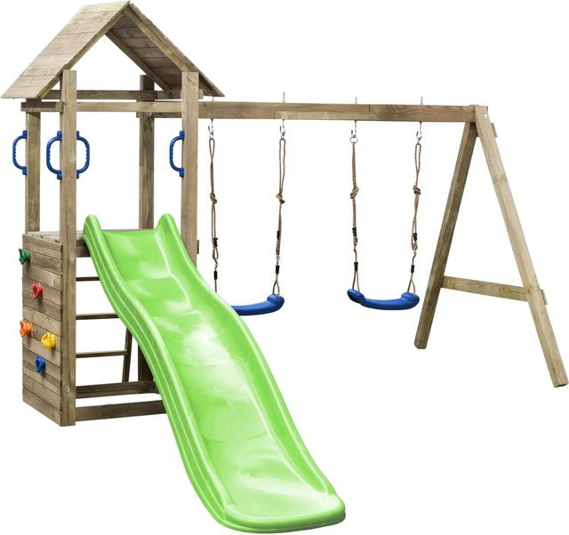 SwingKing Spielturm Maria Apfelgrün B: 295 cm, T: 160 cm, H: 210 cm - Bild 1
